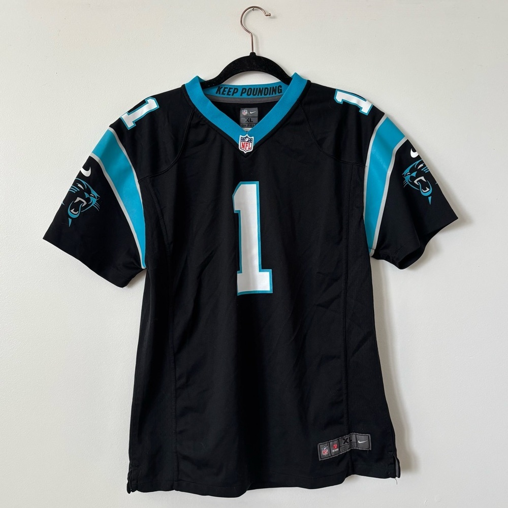 Men's Nike Cam Newton Carolina Panthers Game Jersey